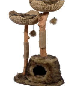 dobar® petlife Design-Katzenmöbel Tony, ca. B60/H111/T45 cm
