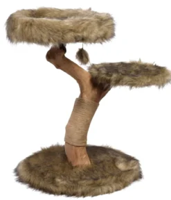 dobar® petlife Design-Kratzbaum Jimmy, braun, ca. B50/H78/T50 cm