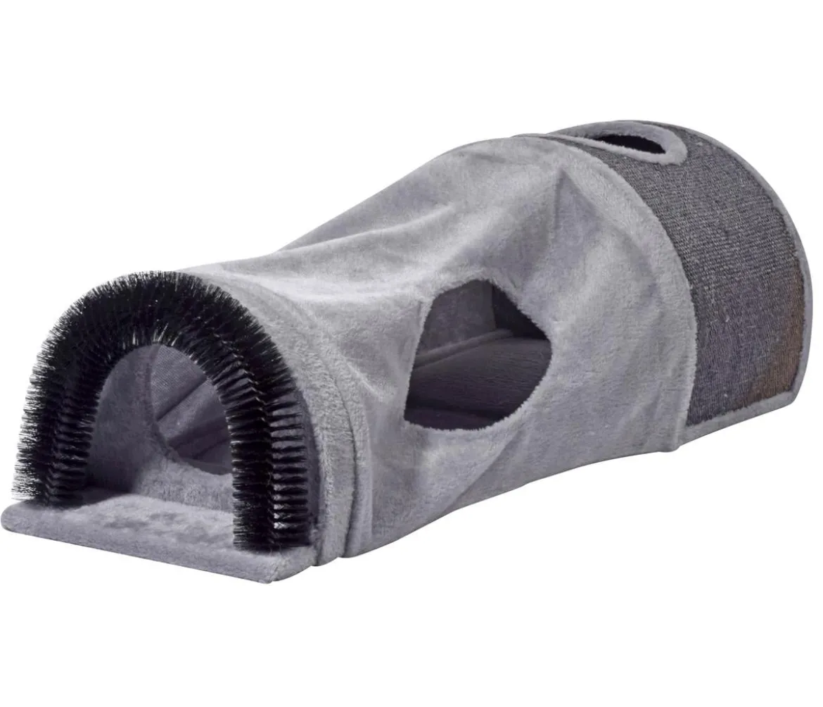 dobar® petlife Katzentunnel, grau, ca. B87/H27/T37,5 cm