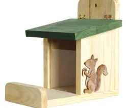 dobar® wildlife Eichhörnchen Futterstation, ca. B23/H22/T16 cm