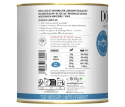 DOG'S LOVE Nassfutter für Hunde Adult, 6 x 800 g