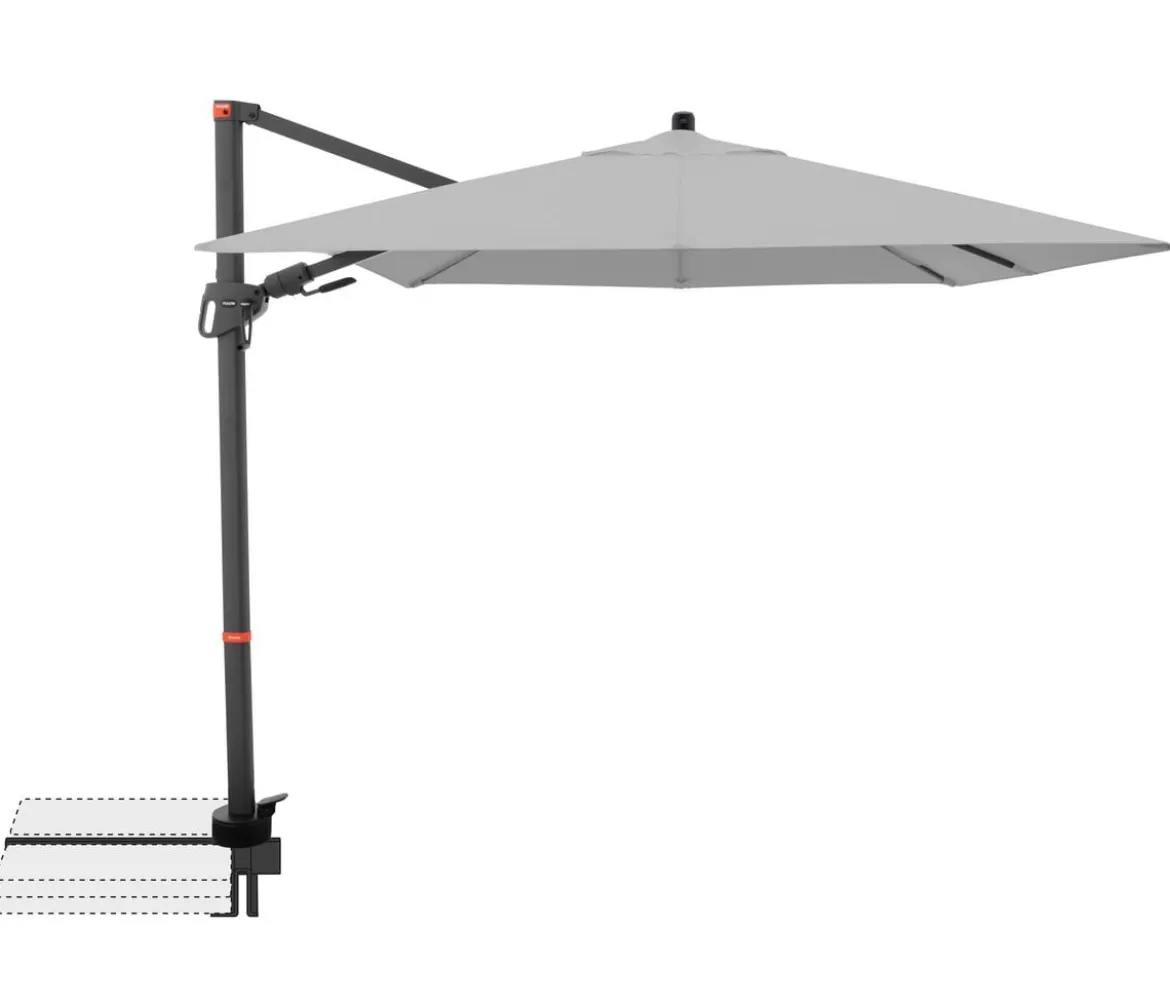 Doppler Ampelschirm myZone AX, quadratisch, ca. B210/T210 cm