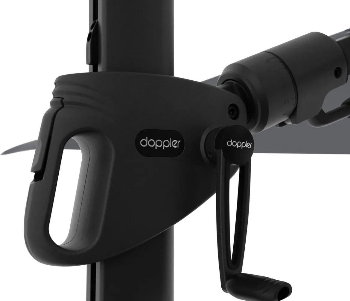 Doppler Ampelschirm myZone AX, quadratisch, ca. B210/T210 cm
