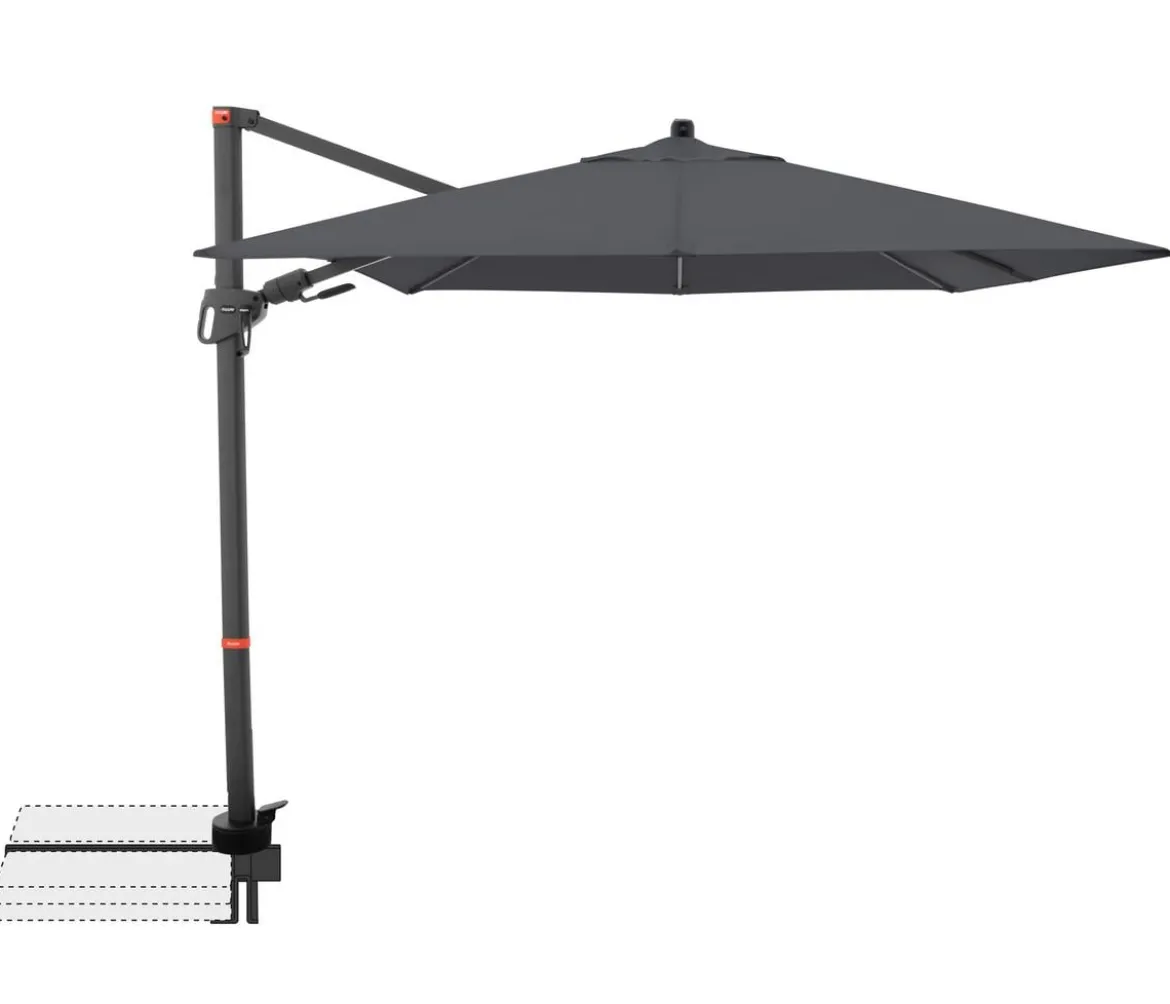 Doppler Ampelschirm myZone AX, quadratisch, ca. B210/T210 cm