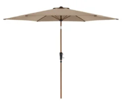 Doppler Balkonschirm Life Woodstyle, rund, ca. Ø305 cm