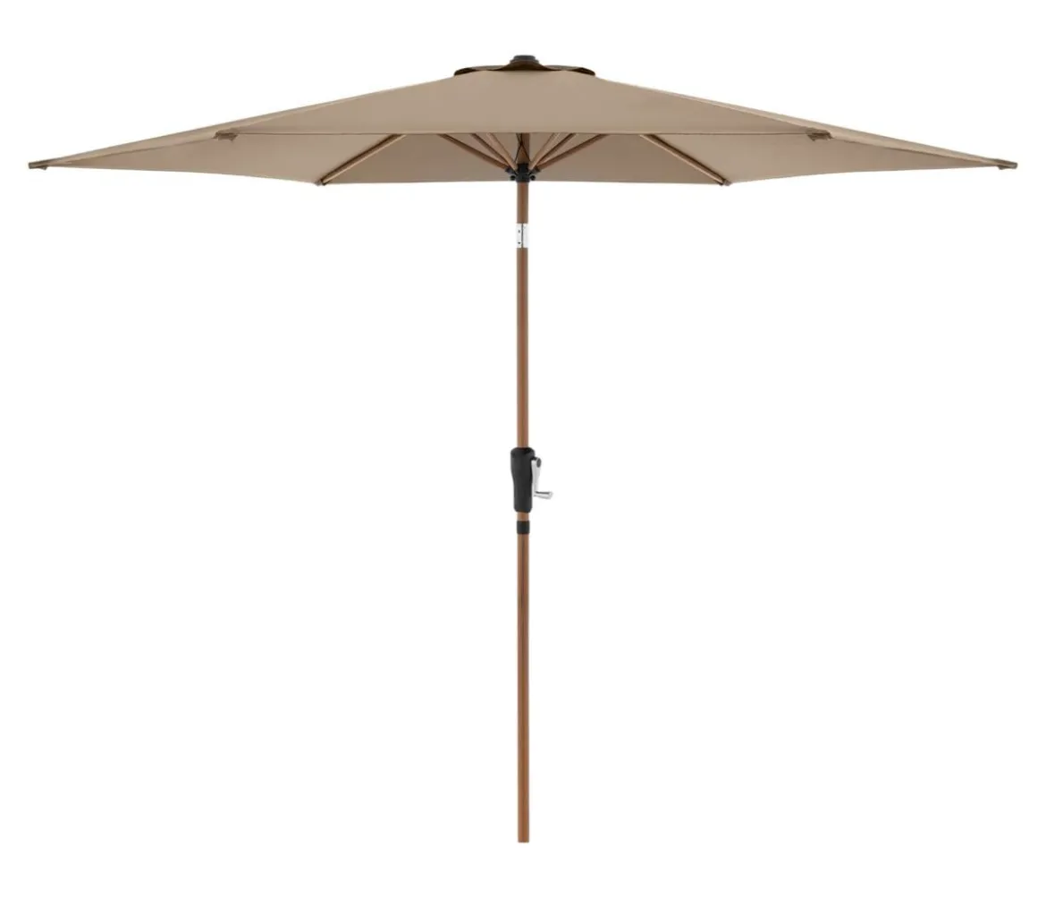 Doppler Balkonschirm Life Woodstyle, rund, ca. Ø305 cm