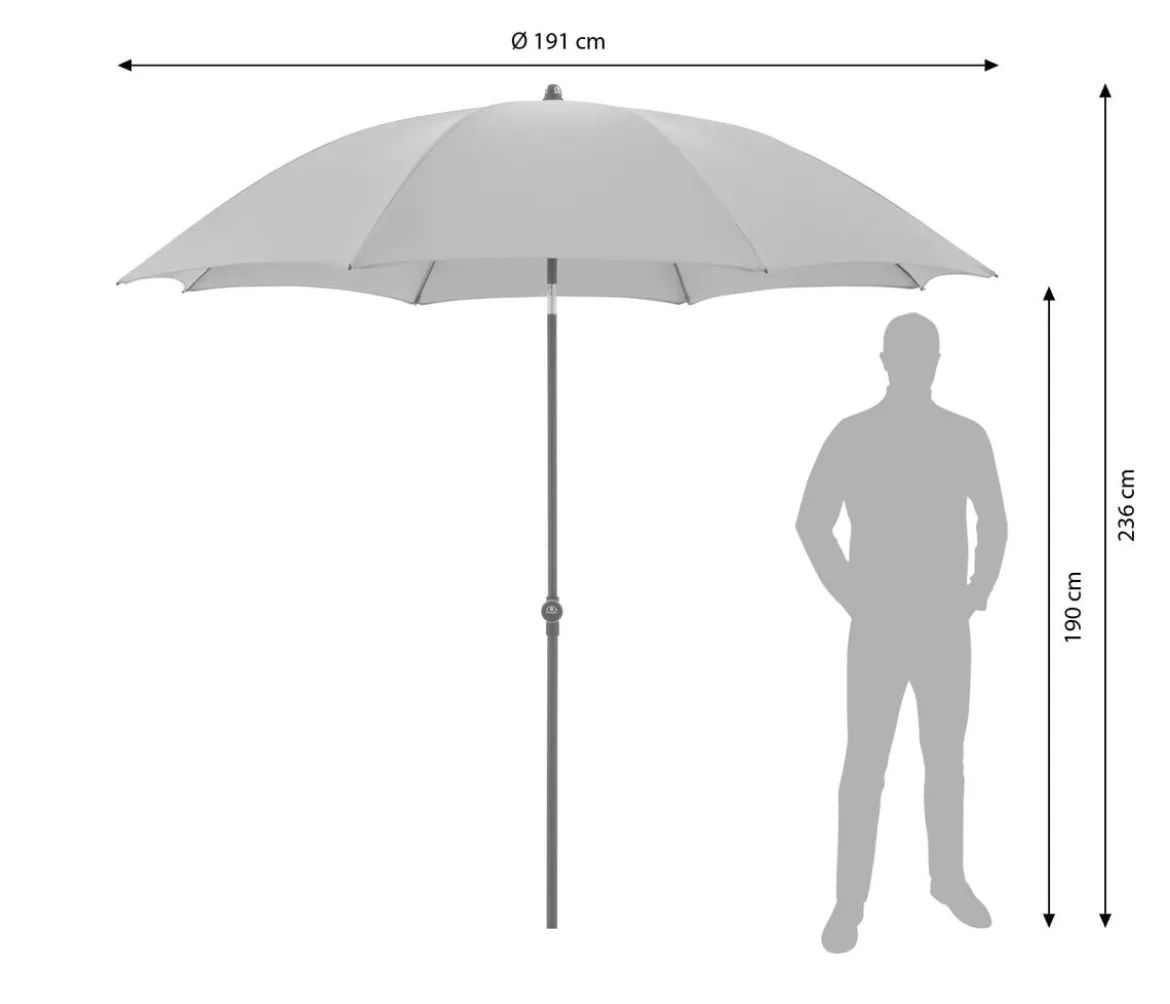 Doppler Balkonschirm myZone, rund, ca. Ø200 cm