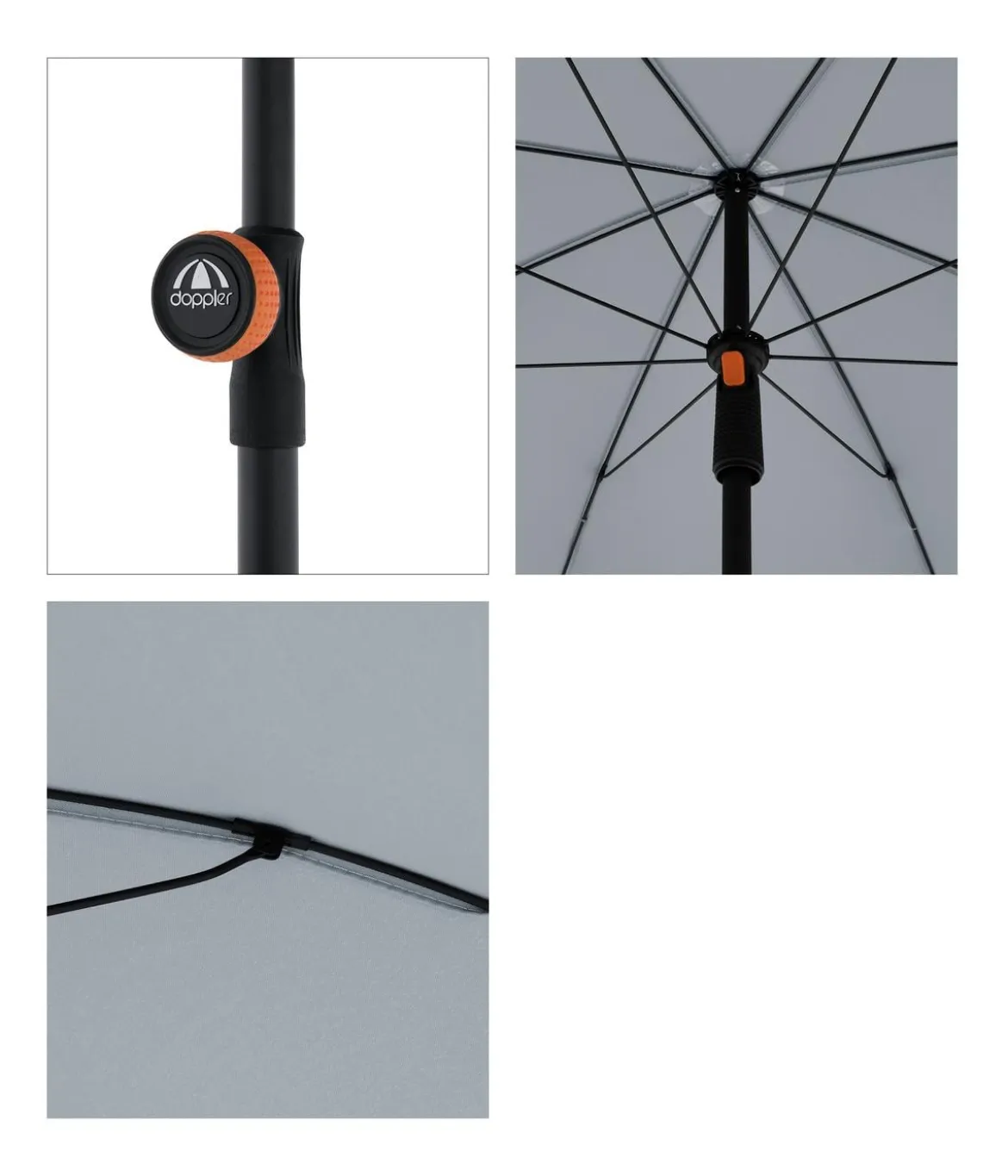 Doppler Balkonschirm myZone, rund, ca. Ø200 cm