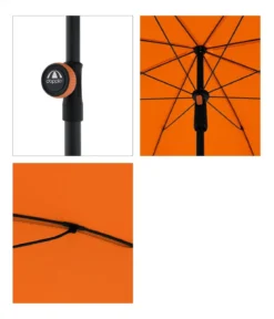 Doppler Balkonschirm myZone, rund, ca. Ø200 cm