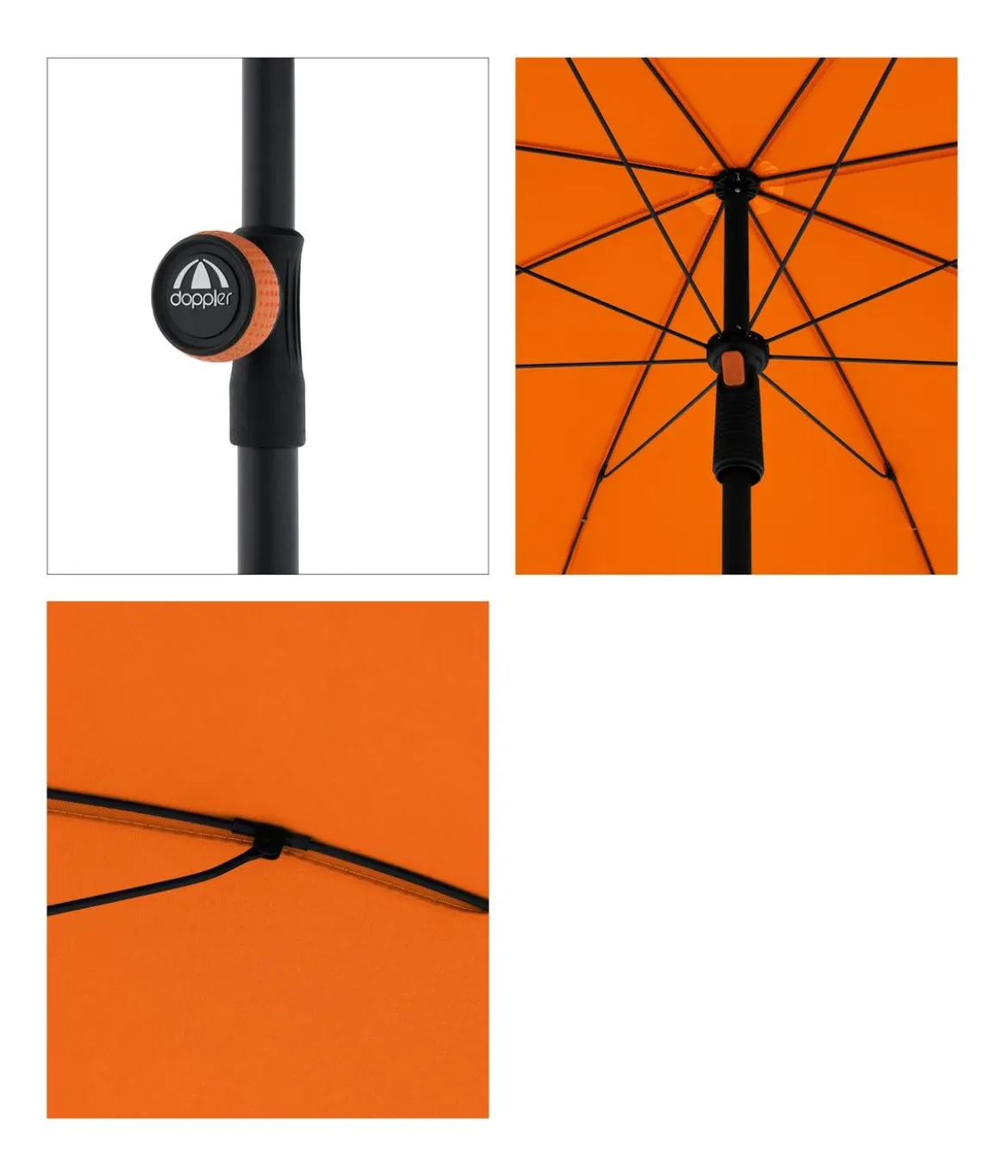 Doppler Balkonschirm myZone, rund, ca. Ø200 cm