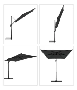 Doppler Pendelschirm Active Green Edition City, rechteckig, ca. B245/H235/T135 cm