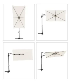 Doppler Pendelschirm Active Green Edition City, rechteckig, ca. B245/H235/T135 cm
