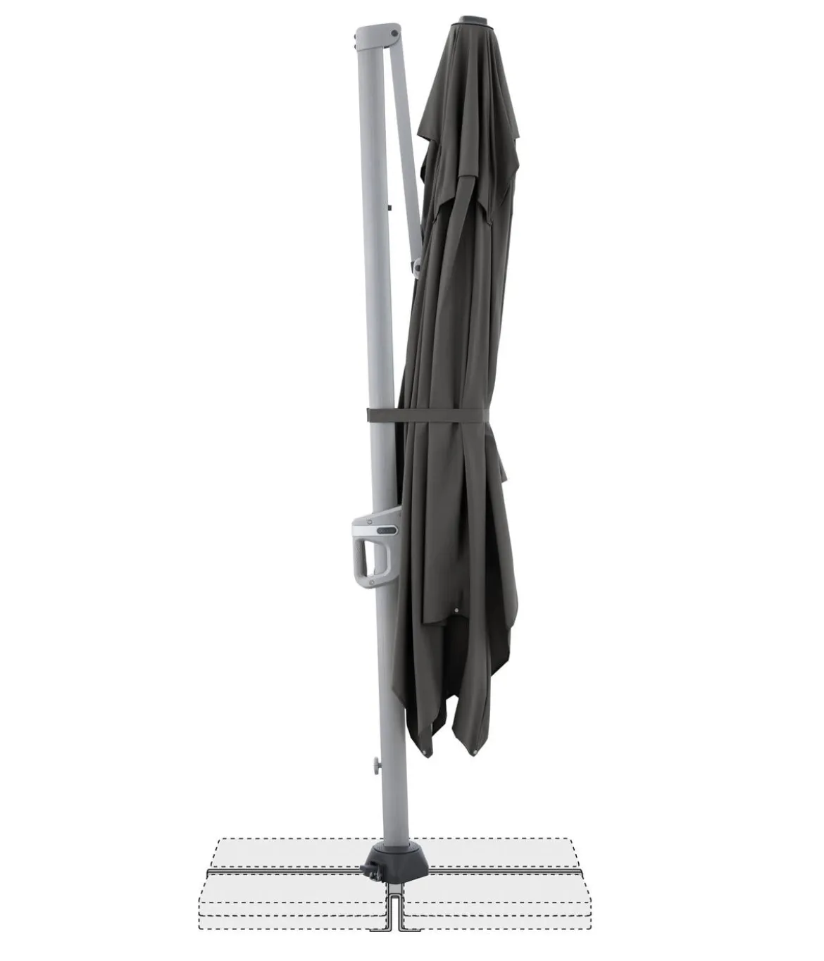 Doppler Pendelschirm Active NeoSide, rechteckig, ca. B350/T260 cm