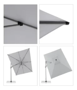 Doppler Pendelschirm Active NeoSide, rechteckig, ca. B350/T260 cm