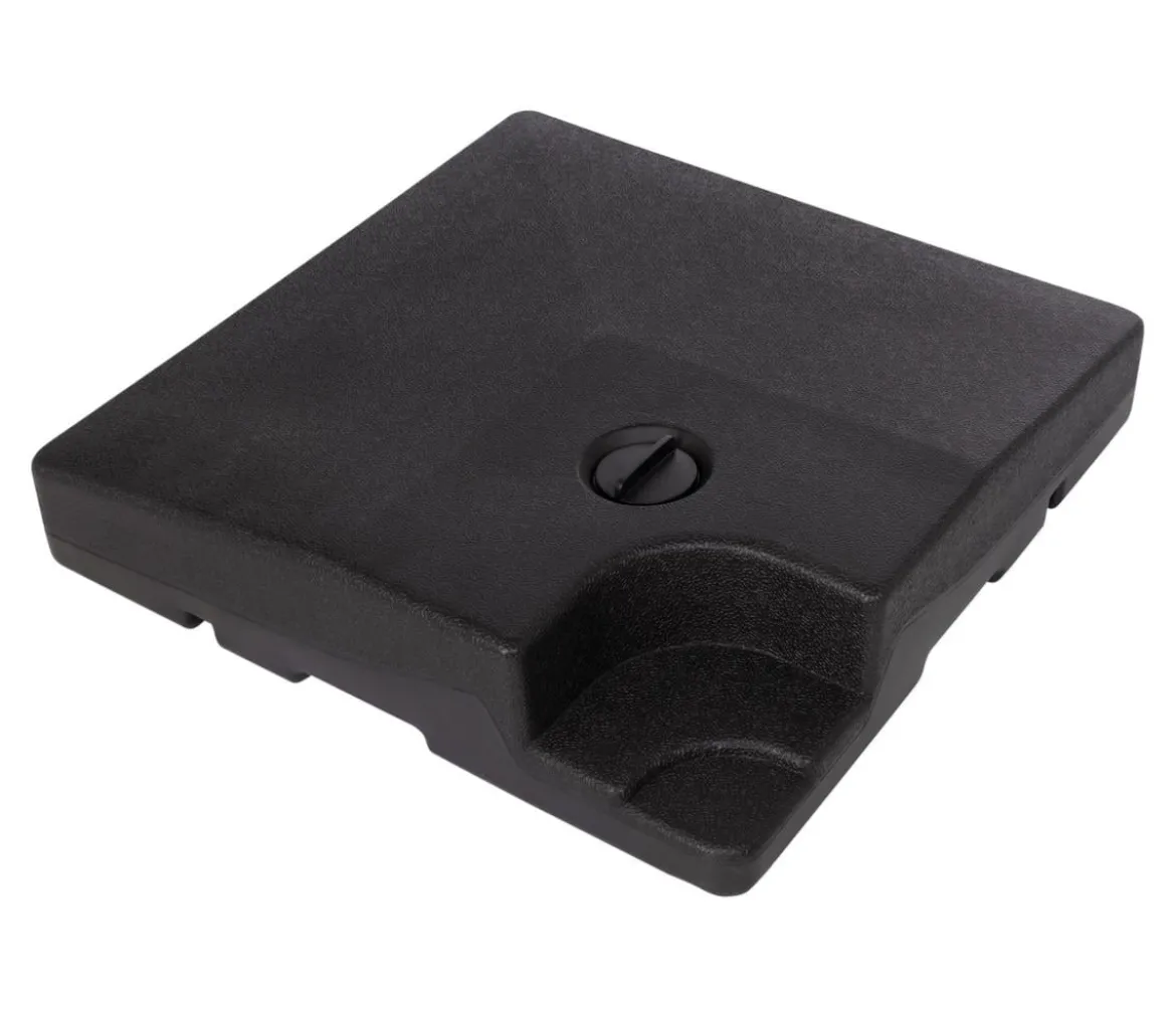 Doppler Schirmständer-Beschwerplatten, 2er-Set