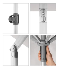 Doppler Sonnenschirm ACT NEO Push Up, rund, ca. Ø270 cm