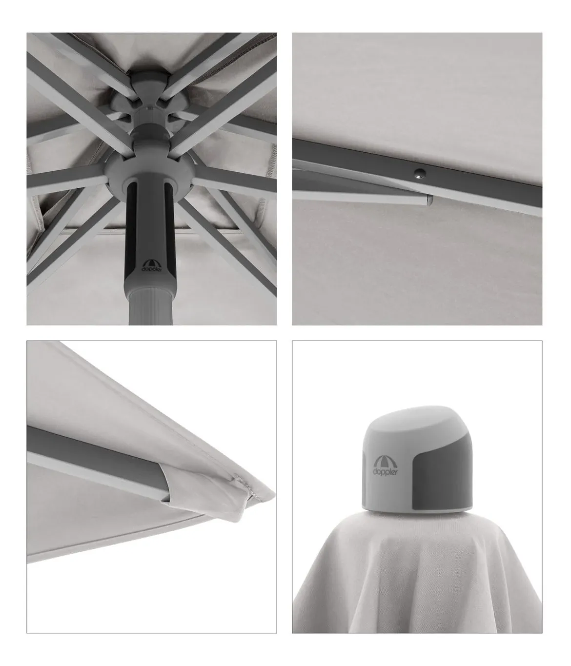 Doppler Sonnenschirm ACT NEO Push up, rund, ca. Ø310 cm