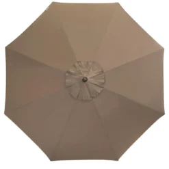 Doppler Sonnenschirm Aluwood Ultra, rund, ca. Ø350 cm