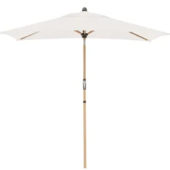 Doppler Sonnenschirm Aluwood Ultra, rechteckig, ca. B210/T140 cm