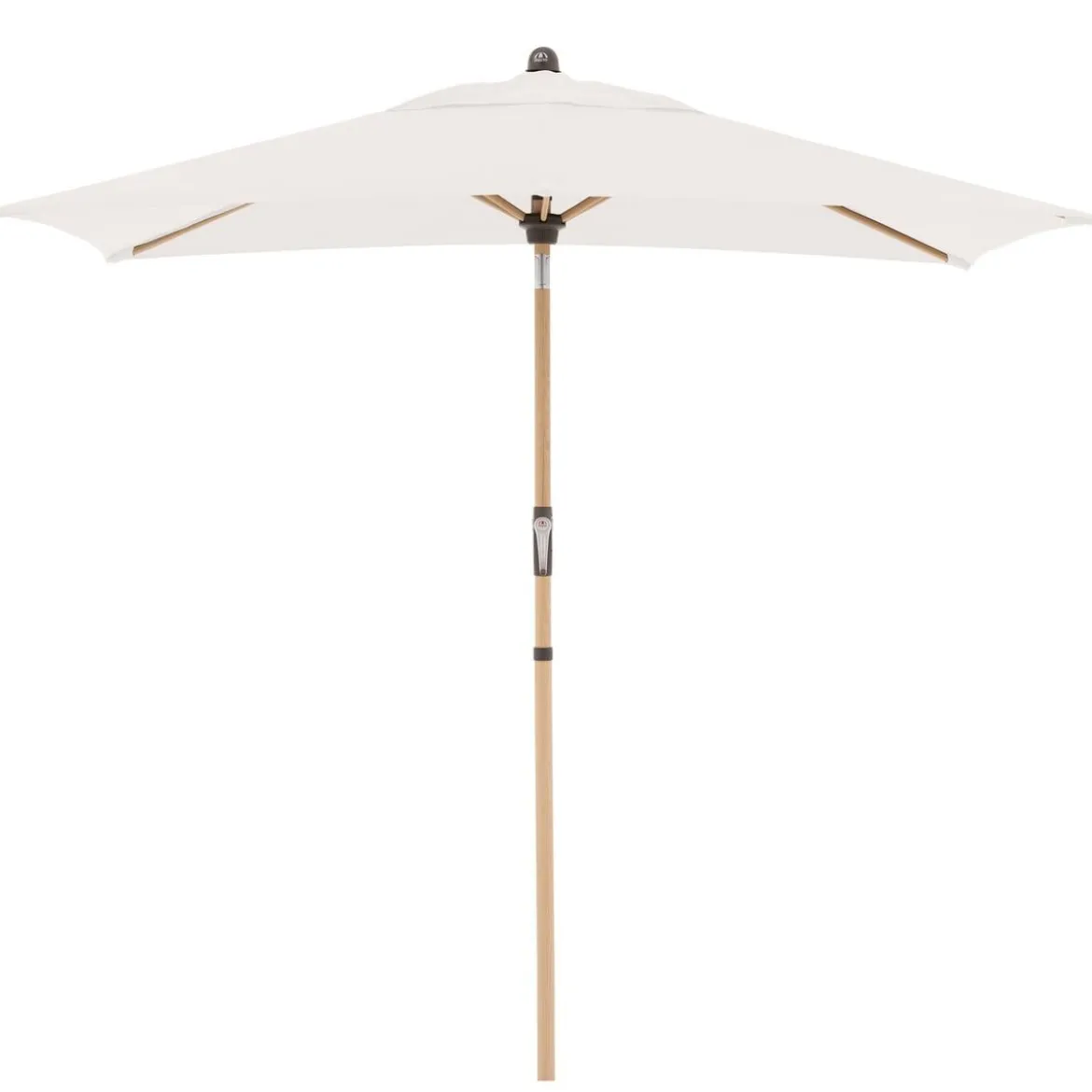 Doppler Sonnenschirm Aluwood Ultra, rechteckig, ca. B210/T140 cm