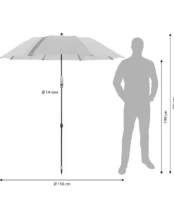 Doppler Sonnenschirm Expert Multi Push Up, ca. Ø156/H190 cm