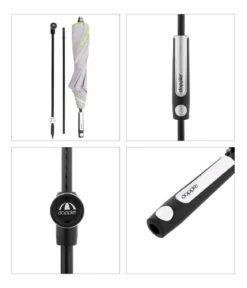 Doppler Sonnenschirm Expert Multi Push Up, ca. Ø156/H190 cm