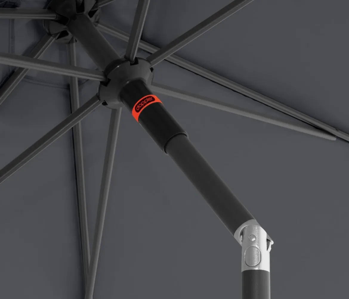 Doppler Sonnenschirm myZone Push Up, rund, ca. Ø300 cm