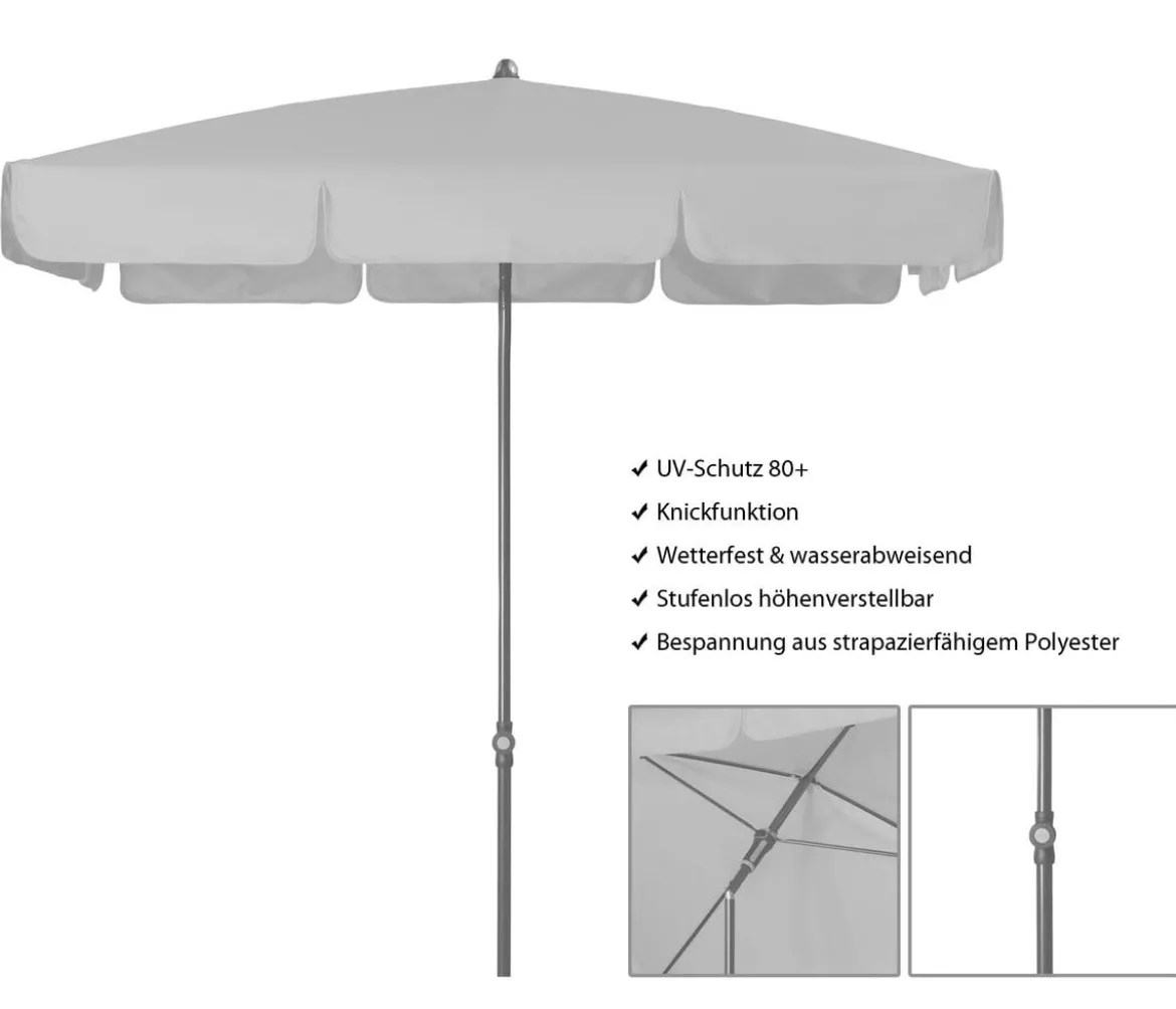 Doppler Sonnenschirm Sunline Neo, rechteckig, ca. B185/T120 cm