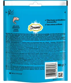 Dreamies™ Katzensnack mit Lachs Geschmack, Megapack, 180 g
