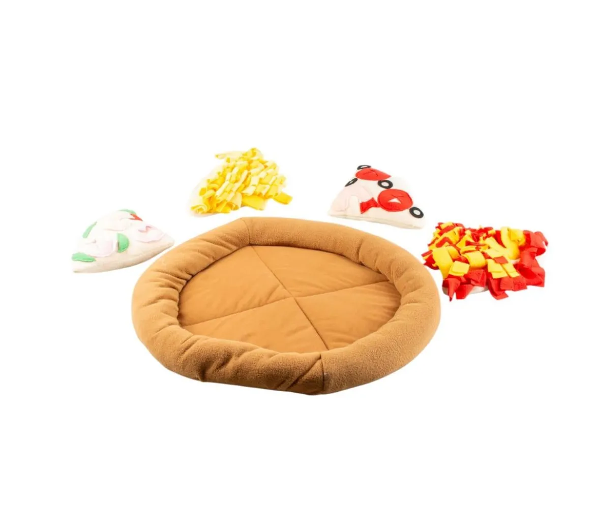 duvoplus Schnüffelmatte Pizza, ca. B50/H5/T50 cm