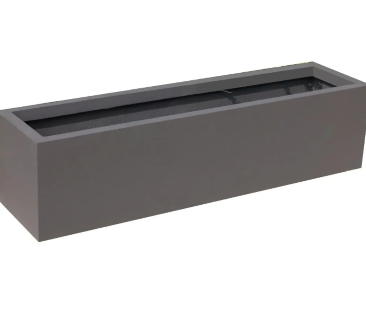 Eastwest Fiberglas-Blumenkasten Supremo, rechteckig