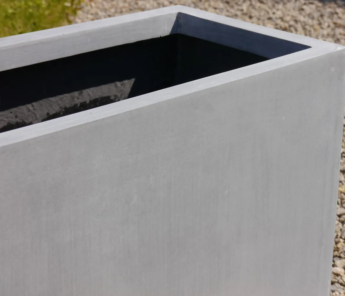 Eastwest Fiberglas-Pflanztrog Supremo, rechteckig