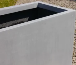 Eastwest Fiberglas-Pflanztrog Supremo, rechteckig