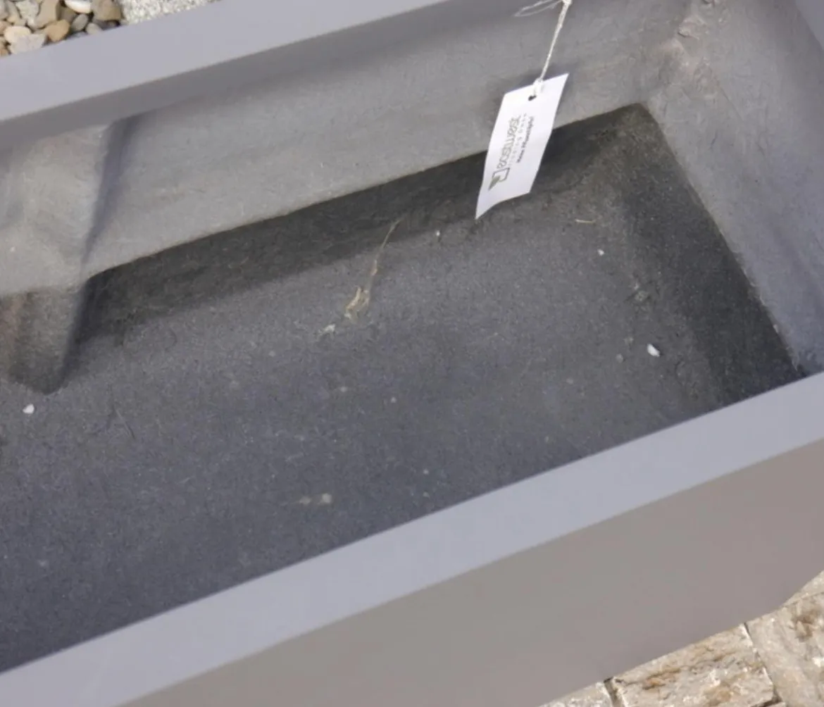 Eastwest Fiberglas-Pflanztrog Supremo, rechteckig