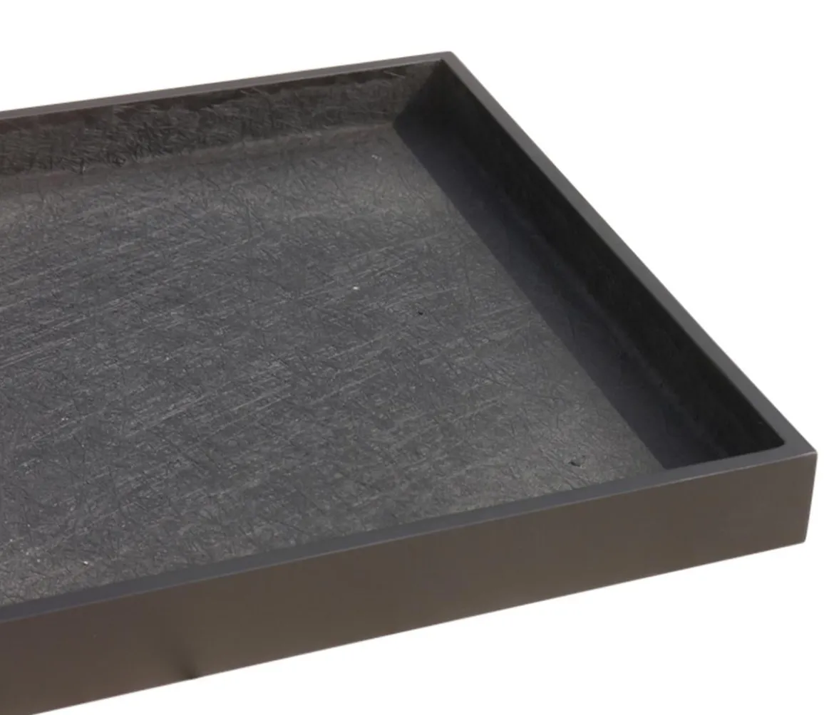 Eastwest Fiberglas-Untersetzer Bassin, quadratisch