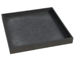Eastwest Fiberglas-Untersetzer Bassin, quadratisch