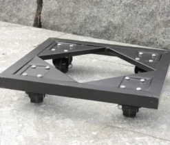 Eastwest Pflanzroller, schwarz, ca. B52/H7/T52 cm
