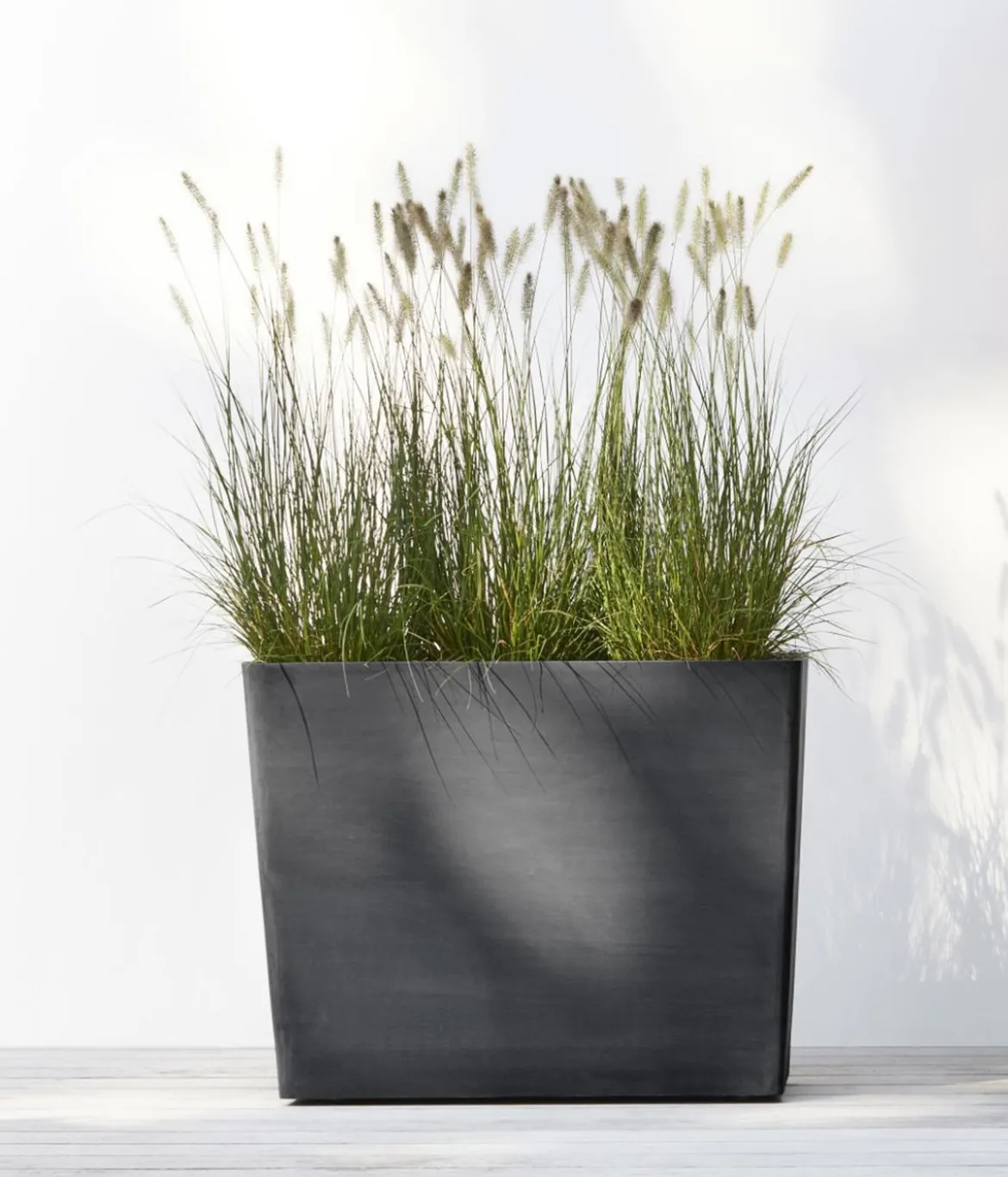 Ecopots Kunststoff-Kasten Paris mit Rollen, rechteckig