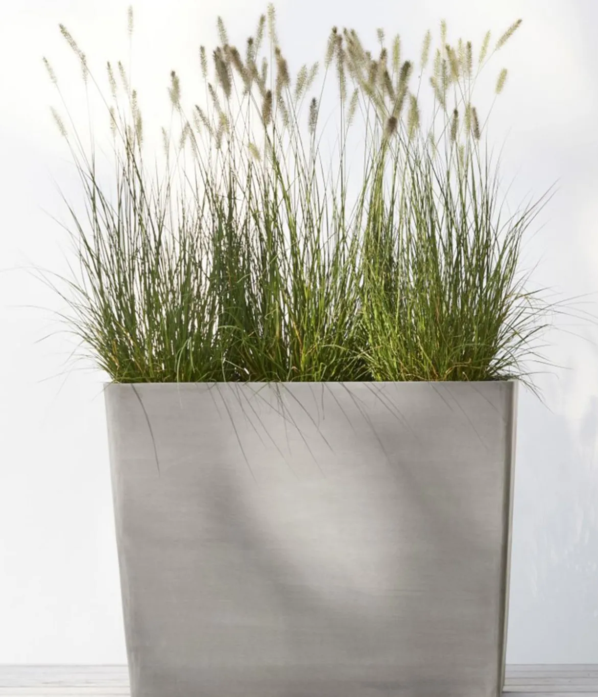 Ecopots Kunststoff-Kasten Paris mit Rollen, rechteckig