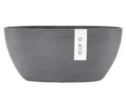 Ecopots Kunststoff-Schale Sofia mit Wassersystem, oval