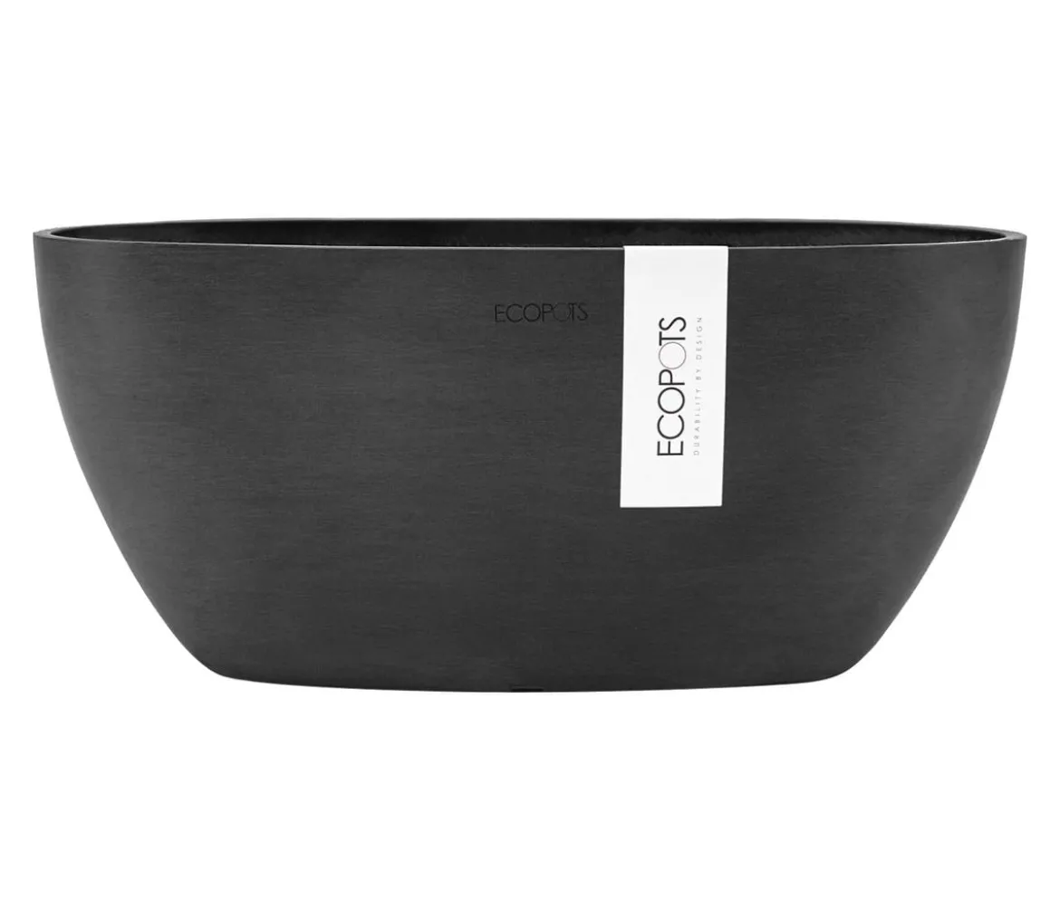 Ecopots Kunststoff-Schale Sofia mit Wassersystem, oval
