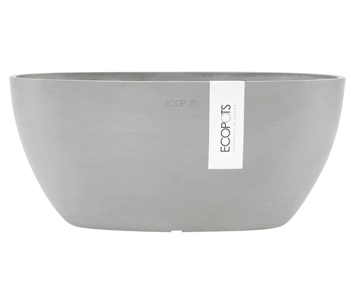 Ecopots Kunststoff-Schale Sofia mit Wassersystem, oval