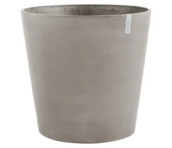 Ecopots Kunststoff-Topf Amsterdam mit Rollen, rund