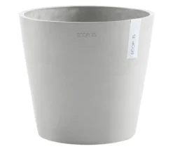 Ecopots Kunststoff-Topf Amsterdam mit Wassersystem, rund