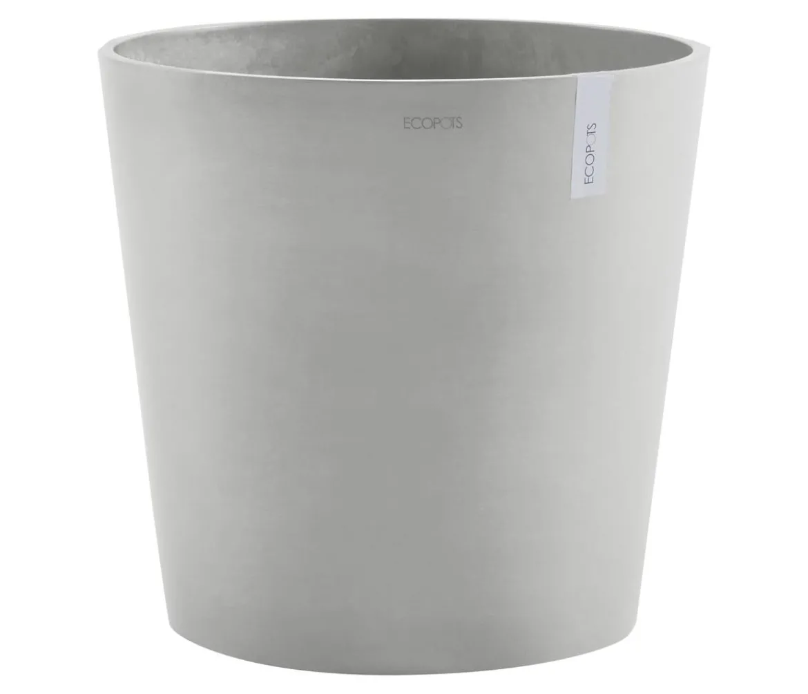 Ecopots Kunststoff-Topf Amsterdam mit Wassersystem, rund