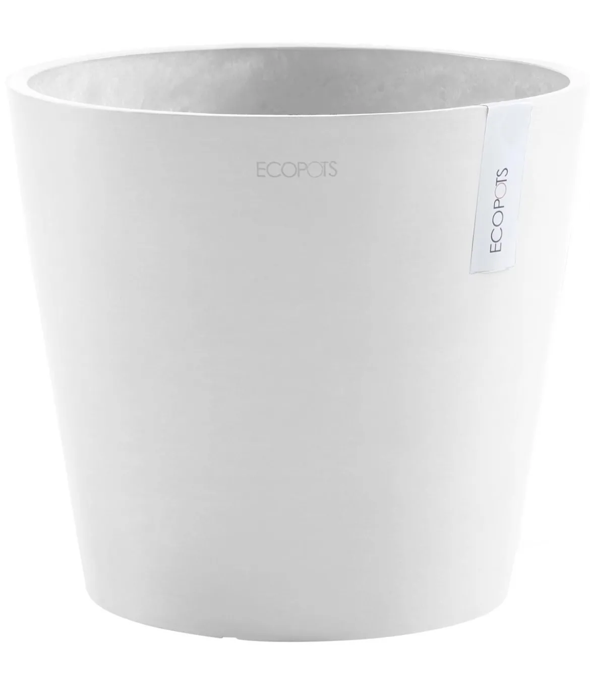 Ecopots Kunststoff-Topf Amsterdam mit Wassersystem, rund