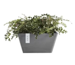 Ecopots Kunststoff-Topf Berlin, quadratisch