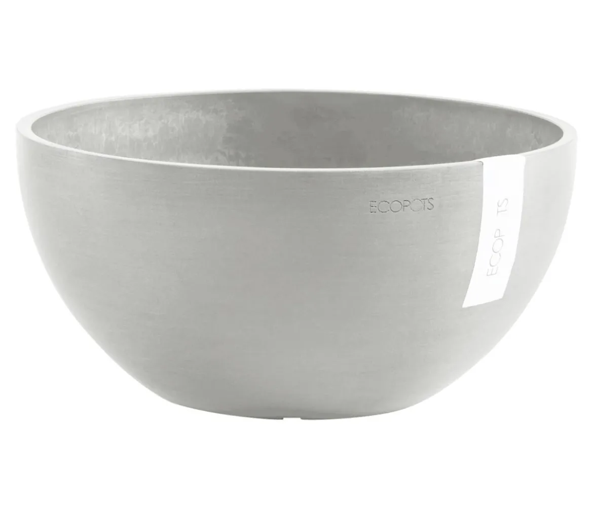 Ecopots Kunststoff-Topf Brussels, rund