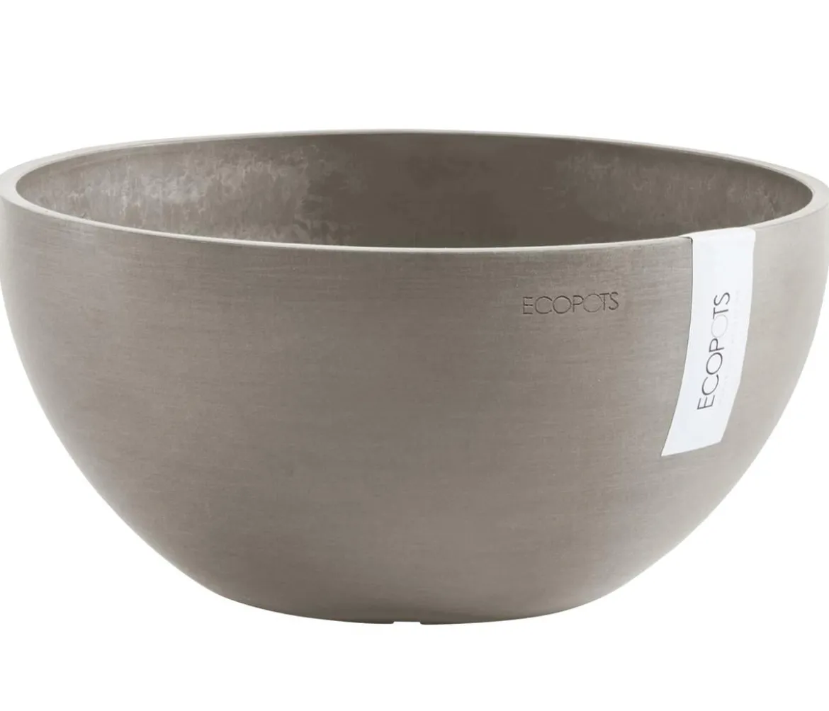 Ecopots Kunststoff-Topf Brussels, rund