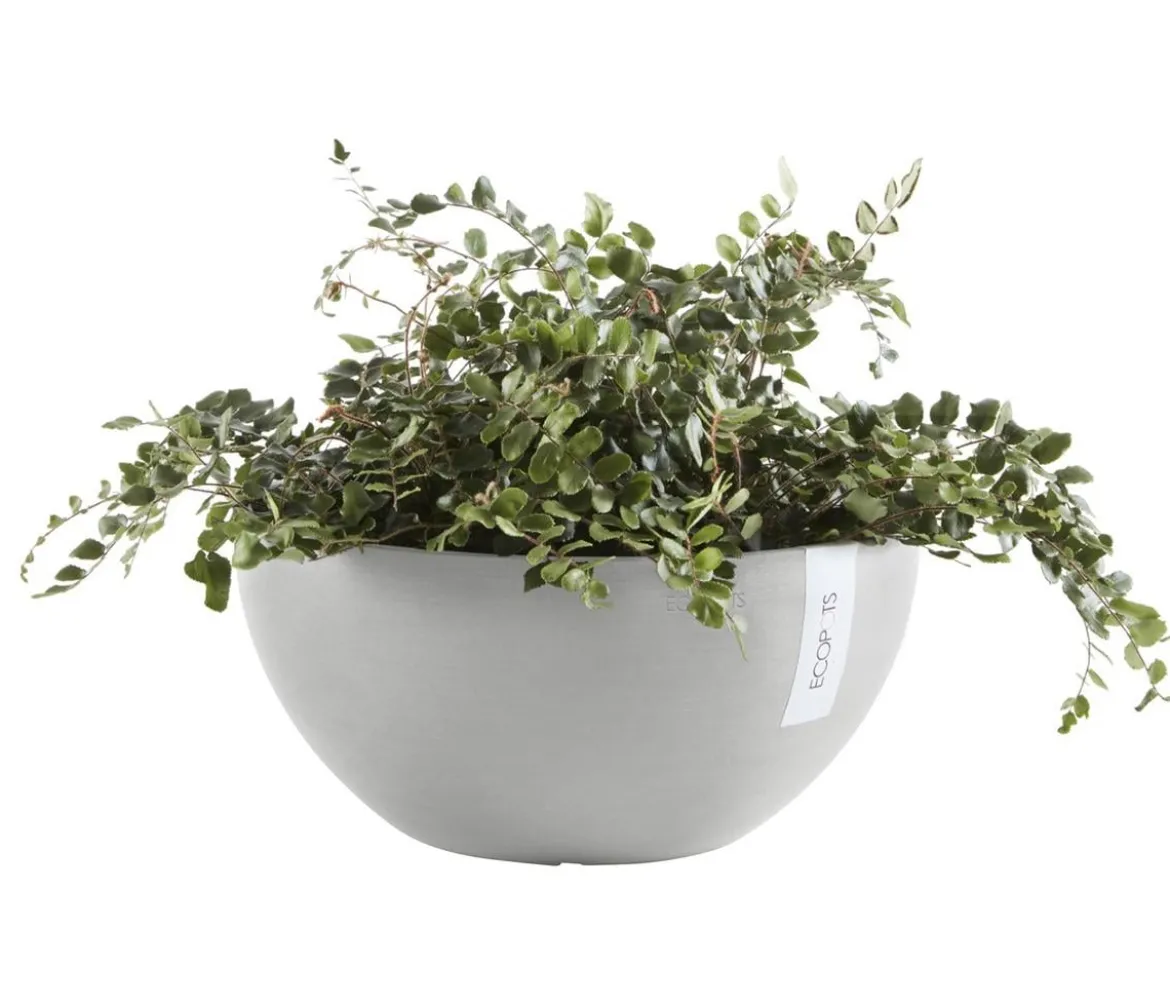 Ecopots Kunststoff-Topf Brussels, rund